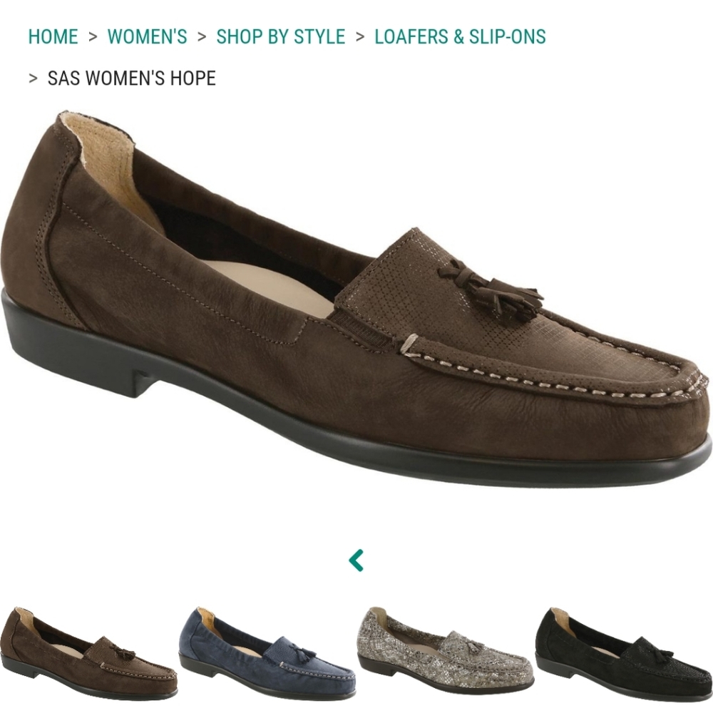 SAS Hope slip-on loafer nwt